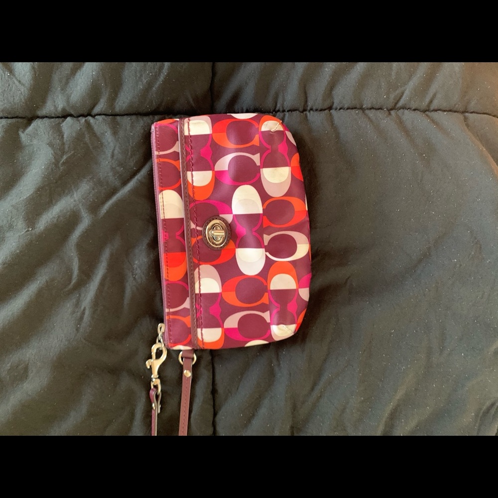Coach wristlet